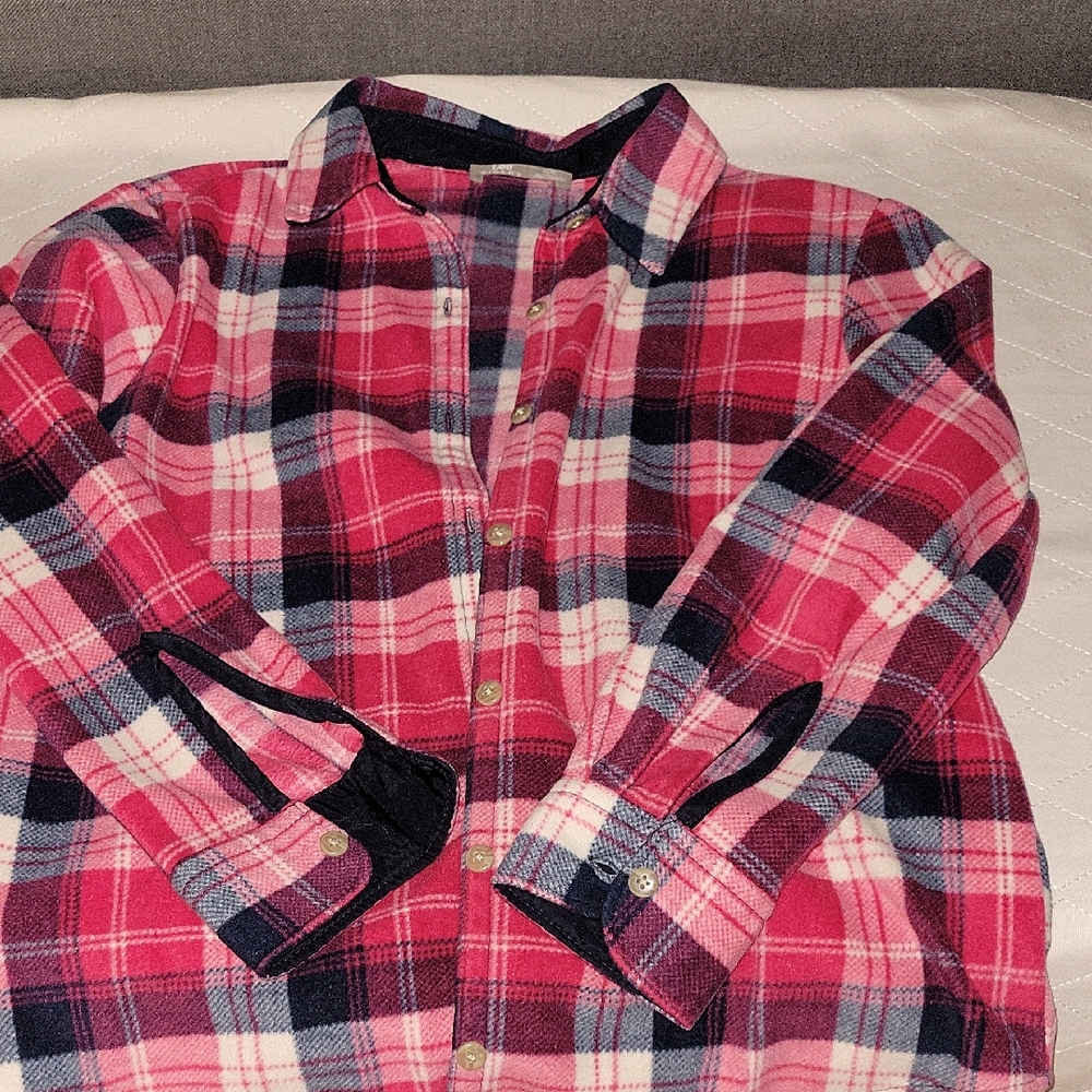 Riders by Lee Vibrant Plaid Button Down Shirt For WOMEN